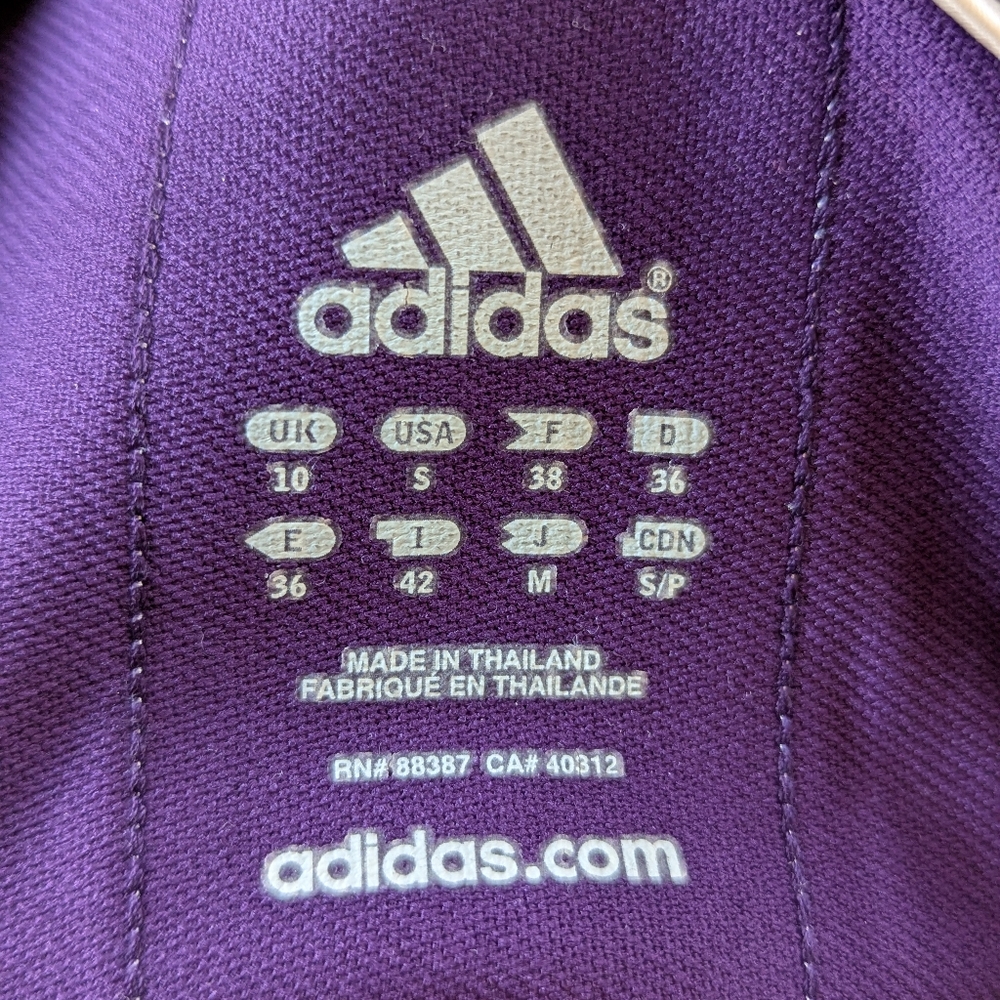 Adidas Retro Vtg Tennis‎ Skirt – Purple Sz S – Sporty Nostalgia Y2K Revival - Picture 7 of 8
